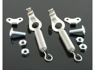 Haubenhalter Set Federverschluß