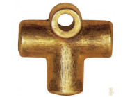 T-Stück, 3 x DIN-Innengewinde M10x1