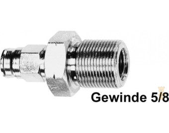 JIC-, DIN-Innengewinde konkav, Bulkhead