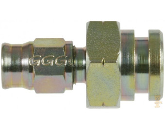 DIN-Innengewinde konvex, Bulkhead (Klammer) DIN-Innengewinde konvex, Bulkhead (Klammer)