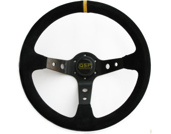 Rally 90 Black Wildleder