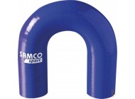 Samco Sport Silikon 180° Krümmer Durchmesser 70mm blau