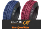 ALPHA Racing Colored Smoke Tyres 195/65-15 XLT